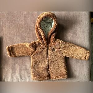 Carter's Just One You® Baby Fur Fox Jacket Set, Size XS 0-3M
